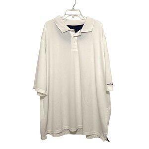 Beverly Hills Polo Club Mens Pullover Shirt 4X White Golf Sports Activewear